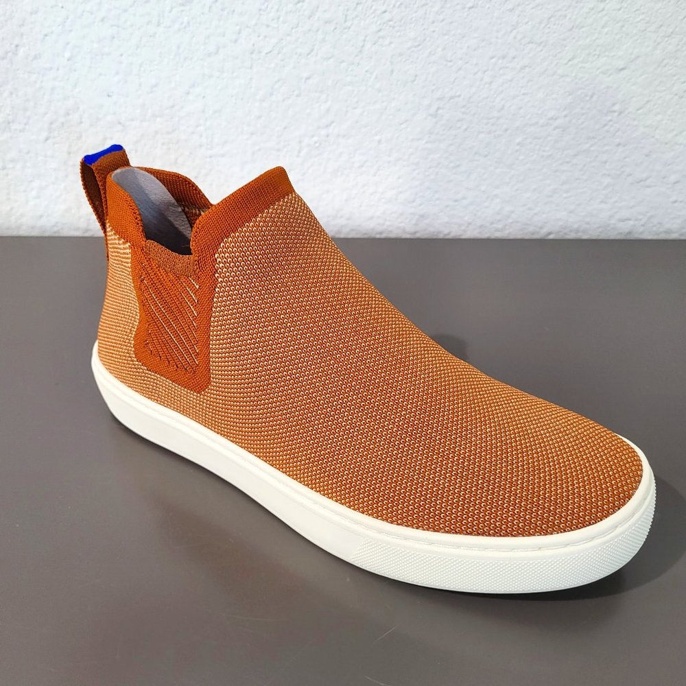 Rothy's Burnt Orange Slip-On Sneakers